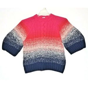 Spencer Vladimir handknit sweater, size S/M, made in nyc, Multicolored, Cashmere